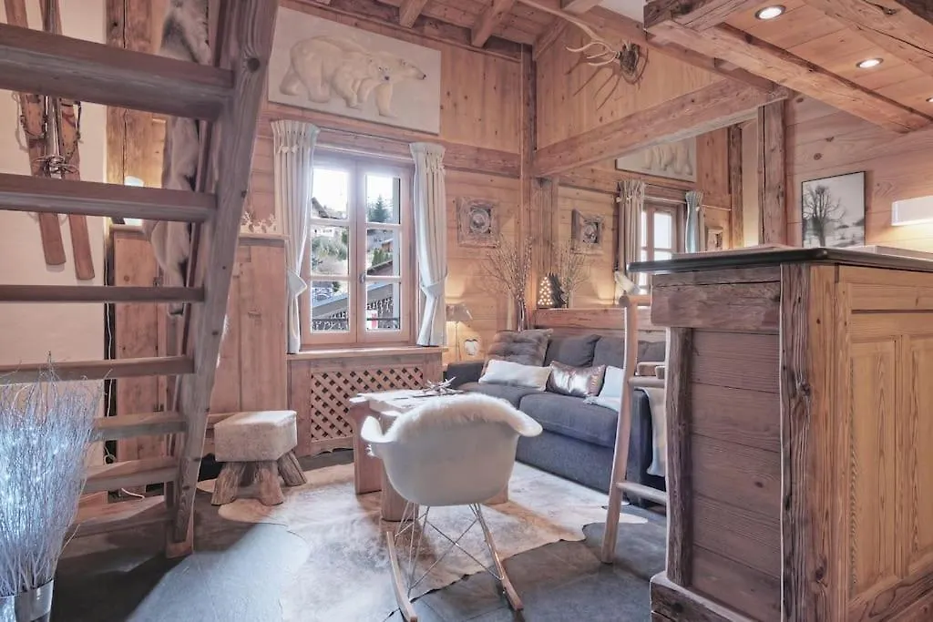 شقة Duplex Chaleureux Au Coeur De Megeve 2 P