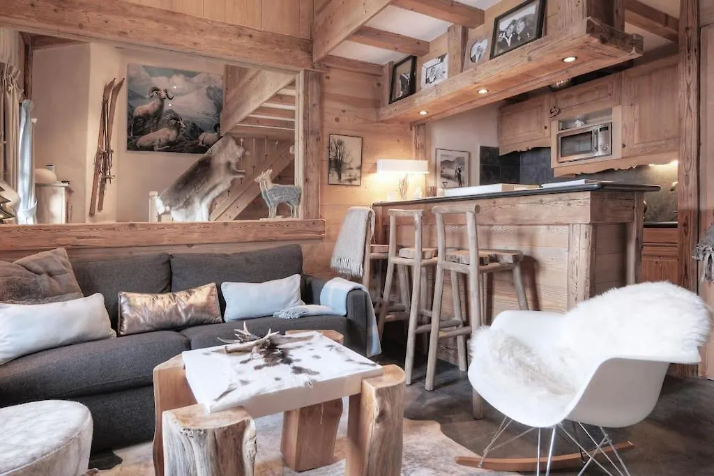 شقة Duplex Chaleureux Au Coeur De Megeve 2 P فرنسا